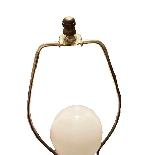 Brass 1950-60’s Stiffel Brass Urn Lamps Pair Hollywood Regency Style W/ Shades Working 35+lbs For Sale - Image 8 of 11