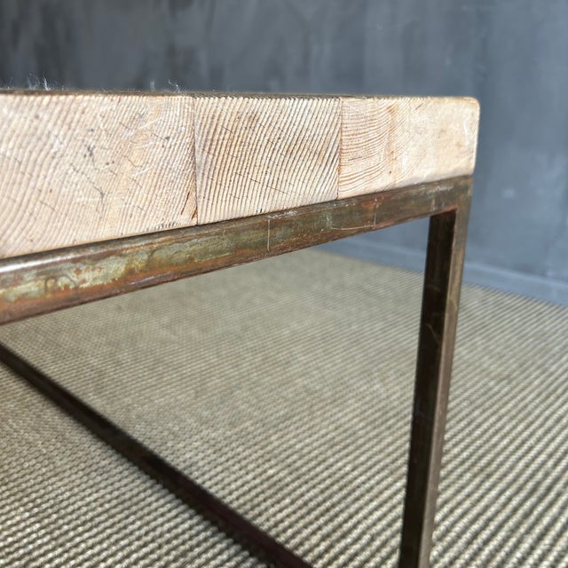 Brickmaker Coffee Table 57" For Sale - Image 9 of 10