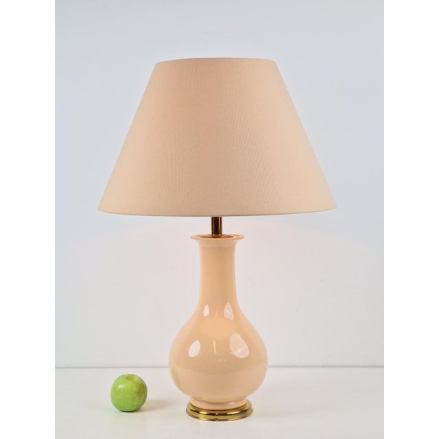 Vintage Jar Table Lamp in Ceramic, 1980 For Sale - Image 6 of 10