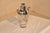 Antique American art deco sterling silver & crystal cocktail shaker marked with the hallmark for the "Webster Company,"...