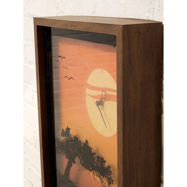 1970’s 3d Sunset Clock For Sale In Los Angeles - Image 6 of 8