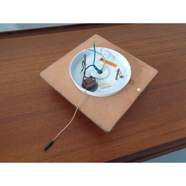 Blue Studio Ceramic Wall Lamp from Kaiser Leuchten, 1970s For Sale - Image 8 of 18