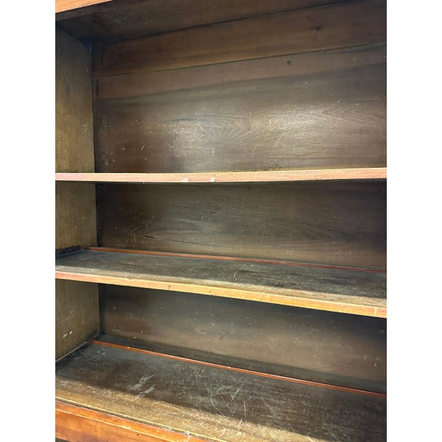 Wood 19th C. American Primitive Kentucky Jackson Press Cabinet For Sale - Image 7 of 12