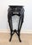 This exceptional antique Chinese tall display pedestal features fine hand-carved workmanship dating to the Late Qing...