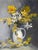1960s 1960s Vintage Marion Maas Floral Still Life Oil on Canvas Painting, Framed For Sale - Image 5 of 12