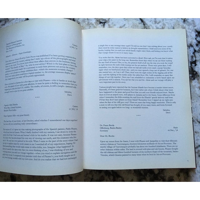Paper Vintage Goodbye Picasso Book by David Douglas Duncan 1974 1st Edition Hardcover For Sale - Image 7 of 14