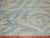 One of kind flat-weave Kilim with a modern design on sky blue ground. 9'10'' x 13'11''