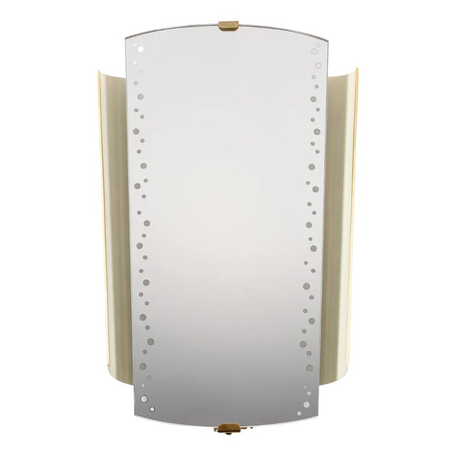 Illuminated Mirror by Ernest Igl for Hillebrand Germany, 1960s For Sale