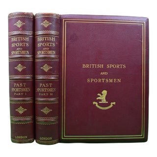 British Sports and Sportsmen: Past Sportsmen - Parts I & II For Sale