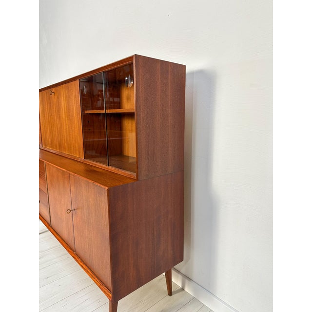 Wilhelm Renz Mid-Century Teak Sideboard by Rex Raab for Wilhelm Renz, 1960s For Sale - Image 4 of 15