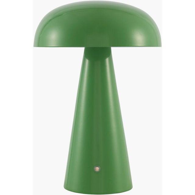 Contemporary Umbra Accent Table Lamp Bright Green For Sale - Image 3 of 3