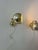 Adjustable Brass Wall Lights, Sweden, 1970, Set of 2 For Sale - Image 3 of 14