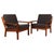 Vintage Lounge Chairs in Teak by Juul Kristensen, Denmark, 1960s, Set of 2 For Sale - Image 9 of 9