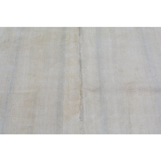 1950s Vintage Turkish Flatweave Hemp Rug, 5'5''x8' For Sale - Image 5 of 6