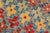 Textile Shabby Chic Balochi Blue/Red Wool Rug - 3'4''x5'1'' For Sale - Image 7 of 11