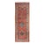 Antique Northwest Persian Runner With Geometric Medallions and Bold Colors 3'4"x9'9" For Sale