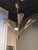 1950s Chandelier with Six Arms in Perforated Metal by Bent Karlby, 1950s For Sale - Image 5 of 10