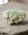 A quiet natural Prehnite matrix plate selected for its pale botanical green crystallization, low horizontal form, and raw...