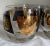 Glass 1960’s Vintage Roman Gold and Black Glass Tumblers / Rocks Glasses- Set of 8 For Sale - Image 7 of 8