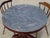 Restoration Pedestal Table with Rotating Marble Top For Sale - Image 15 of 18