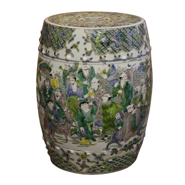 Chinese Porcelain Garden Stool | Chairish