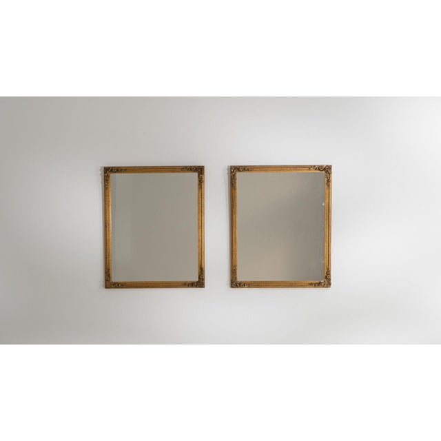 Early 20th Century France Gold Wood Mirror For Sale In Greensboro - Image 6 of 7