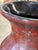 Large 19th Century Chinese Red Lacquered Palace Vases on Stands For Sale In Palm Springs - Image 6 of 18