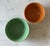 Ceramic Set of 2 Nesting Bauer Beehive Mixing Bowls For Sale - Image 7 of 9