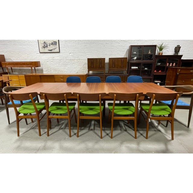 Brown Finn Juhl Fd 540 Teak Extension Dining Table by France & Son, C. 1950’s For Sale - Image 8 of 11