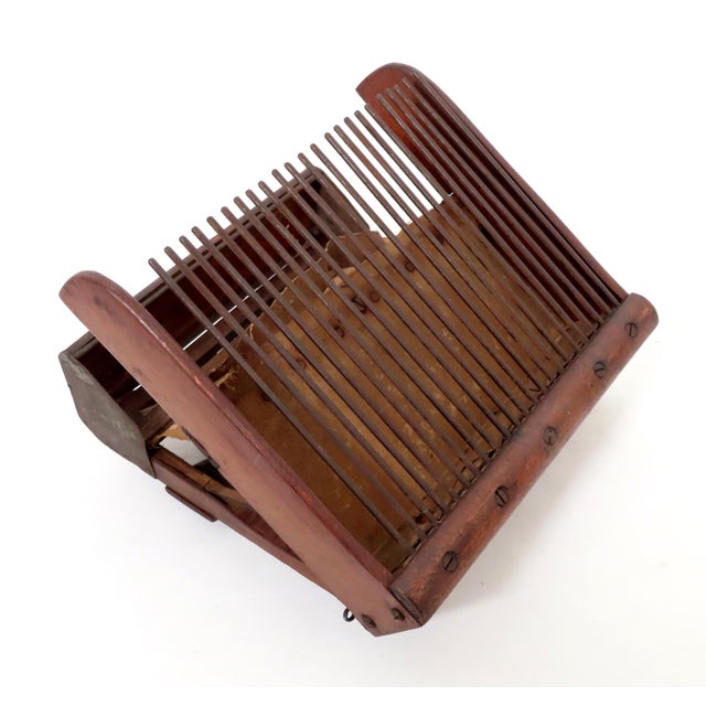 Antique American Primitive Blueberry Rake From Maine Chairish