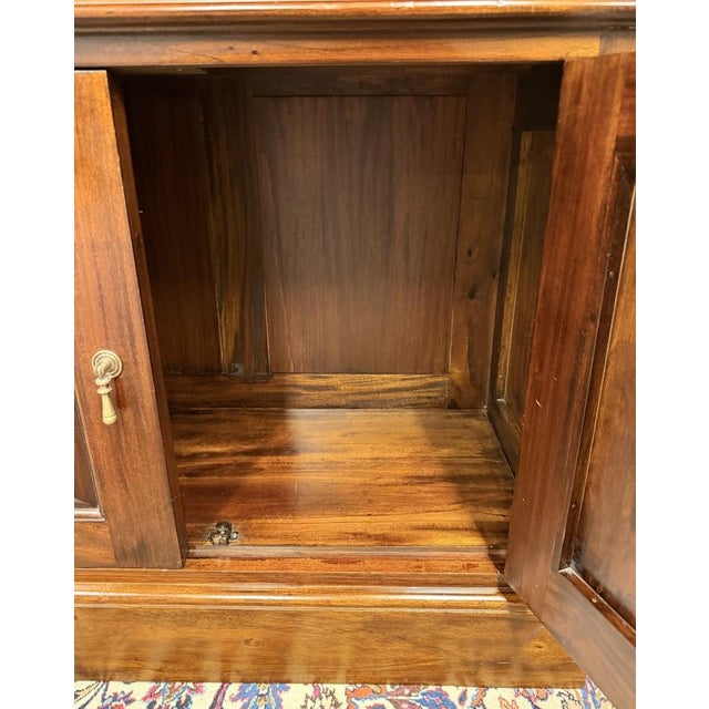English Bookcase in Teak For Sale - Image 12 of 13
