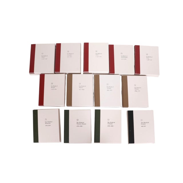 French Hardcover Boxed Art Books, Set of 13 For Sale - Image 3 of 9