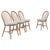 20th Century English Oak Dining Chairs With Seat Cushions - Set of 4 For Sale - Image 15 of 18