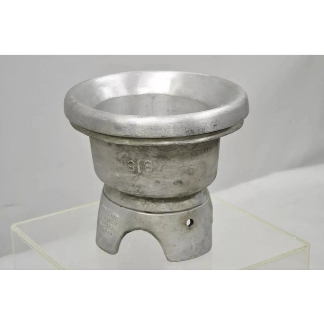 Vintage Boon & Lane Aluminum Hat Block Mold Form Millinery; Luton Beds, England (A). *Listing is for (1) hat mold as...