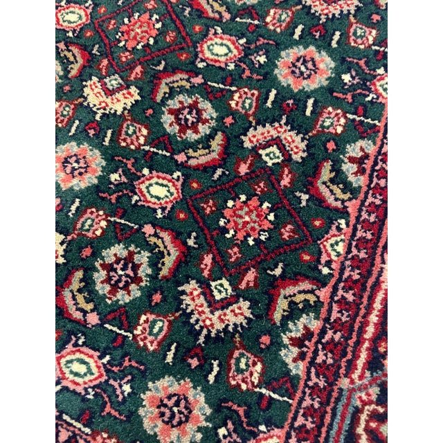 1990s Handwoven Persian Design Indian Rug 2'7" X 19'10"