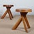 Elm Model S31 Stools by Pierre Chapo, 1980, Set of 2 For Sale - Image 3 of 7