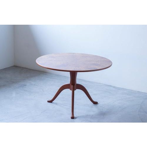 Alder Wood Entry Table by Carl Malmsten For Sale - Image 3 of 14