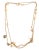 1990s Hermes Confetti Rose Gold 42" Long Link Chain Necklace For Sale - Image 5 of 10