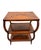 Henredon Late 20th Century Henredon Acquisition Three Tier Side Table Solid Mahogany and Crushed Bamboo For Sale - Image 4 of 11
