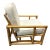 1950s 1950s Restored James Mont Inspired Rattan Lounge Chairs With Modernist Arms- Set of 2 For Sale - Image 5 of 7