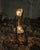 Posidoni Bronze and Handblown Glass Table Lamp by Emilie Lemardeley For Sale - Image 9 of 16
