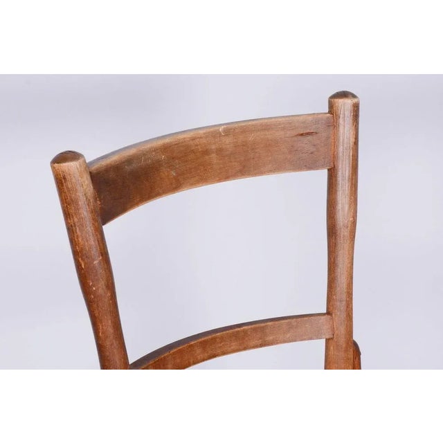 Art Deco Beech Chair from Fischel, Czechia, 1920s, in Good conditions. Designed 1920 to 1949 This piece is attributed to...