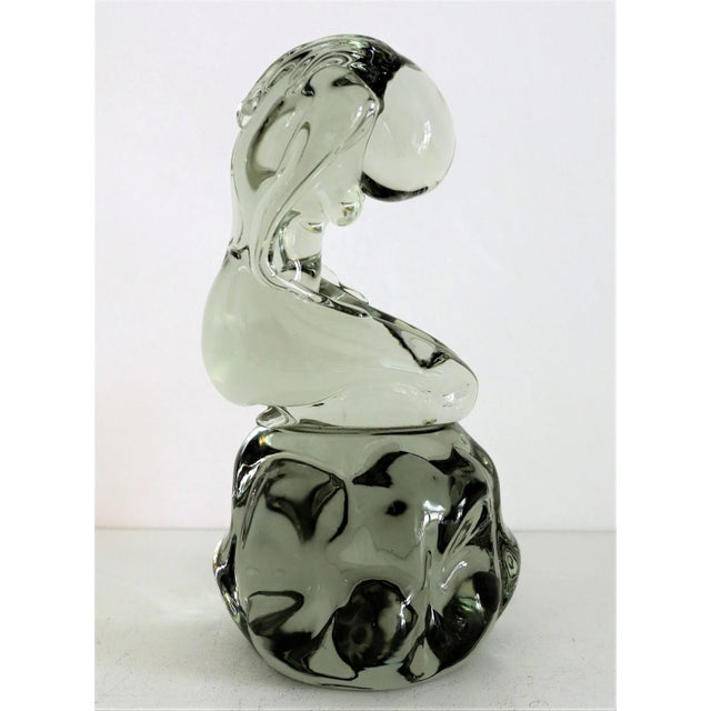 Murano Glass Sculpture of Bowed Woman by Pino Signoretto, Italy, 1980s For Sale - Image 14 of 18