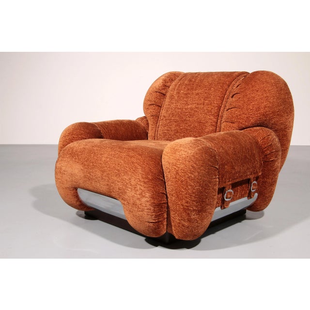Lounge Chairs in the style from Adriano Piazzesi Italy, 1970, Set of 2 For Sale - Image 6 of 13