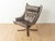 1960s Set of Vintage Falcon Armchair and Footstool by Sigurd Ressell for Vatne Møbler, 1970s For Sale - Image 5 of 14
