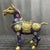 Impressive Pair of Vintage Cloisonné Enamel War Horses For Sale - Image 4 of 9