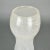 Glass Tall Mezza Filigrana Footed White Murano Vase, 1960s For Sale - Image 7 of 8