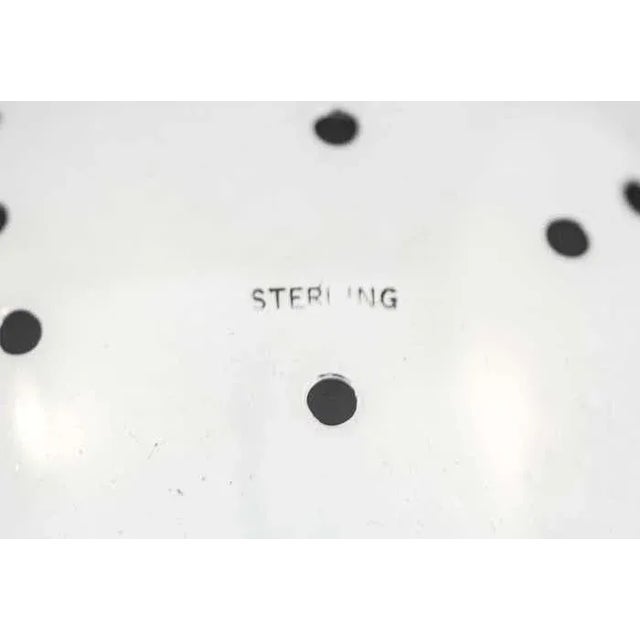 1930s 1930s Sterling Silver Tea Strainer For Sale - Image 5 of 6