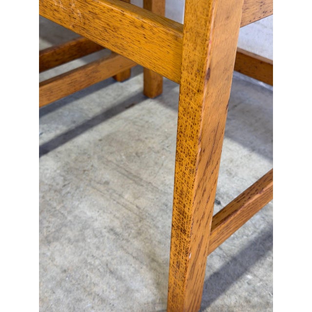 Brown Farstrup Dark Oak Dining Chairs Set of 4 Danish Mid-Century Modern 1970s For Sale - Image 8 of 11