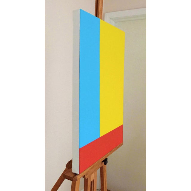 "Splendor-Sanctuary" Contemporary Minimalist Geometric Oil Diptych Painting by Shyun Song - A Pair For Sale - Image 4 of 8